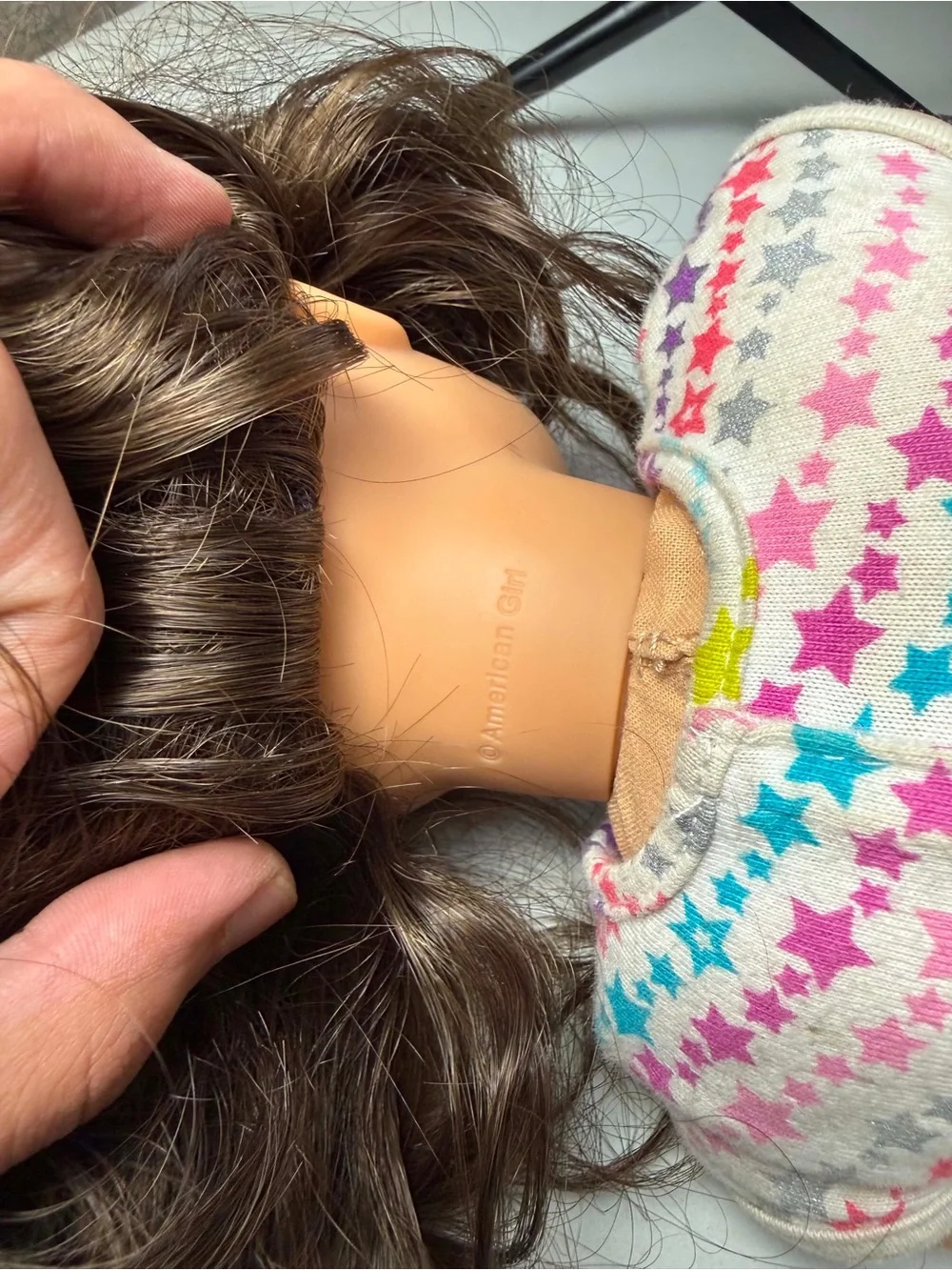 2017 American Girl Truly Me doll featuring brown hair and eyes